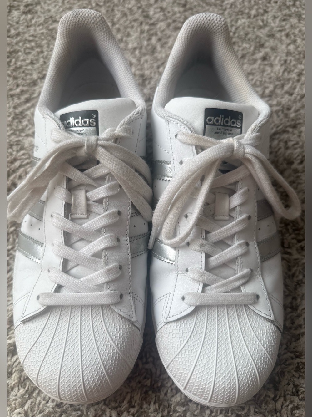 Adidas Women's Superstar Sneakers - Picture 2 of 9